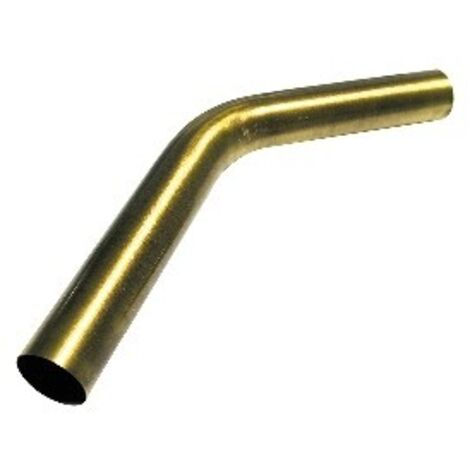CANOTTO CON CURVA 45° D. 30 x 280 Bronzato DH