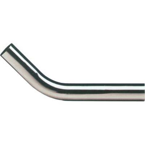 CANOTTO CR CURVO 45  °  OTTONE CROMATO MM 30 CM 11X15