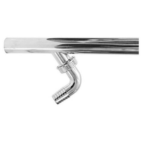 Tubo Di Scarico Cromato Per Lavabo E Bidet - Diametro 32 Mm, Lunghezza 30 Cm - Foto 7