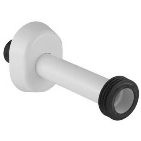 CANOTTO D'ALLACCIAMENTO PER CASSETTA UNICA+ GEBERIT Diam. 40/44 L.250 Bianco