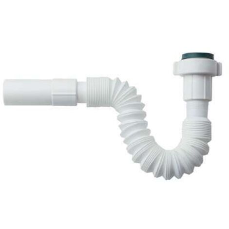 Canotto flessibile con rosone idro-bric diametro 1 pollice x32mm bianco - smk-p0778 a