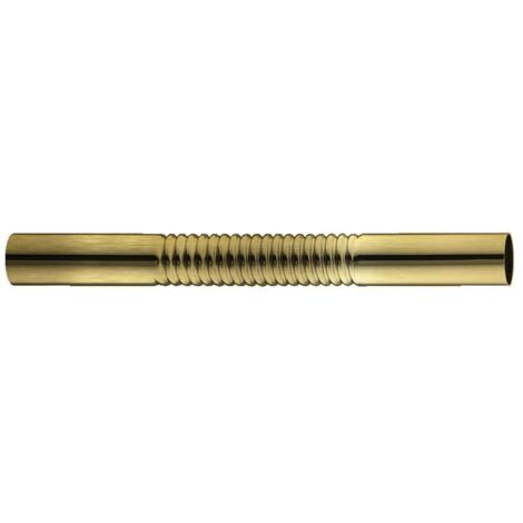 Canotto flessibile rigato ottonato - Misura ø26 L.300 mm 74/3O