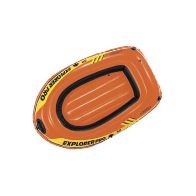 Canotto gonfiabile pvc con tre camere d'aria 'explorer pro 50 +6 anni -cm.137x85x23h - port.kg.40 - kg.1,970(art.58354) Intex