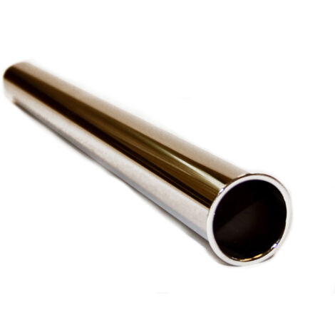 canotto in ottone con cartella ø 26 mm. x l. 30 cm.