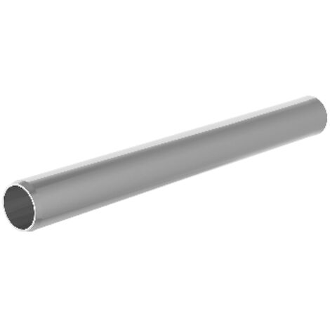 CANOTTO LISCIO IN ABS CROMATO- D. 32 X 250 mm- BONOM- pezzi 1