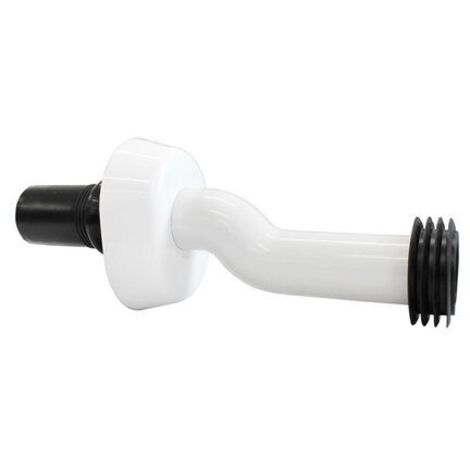 CANOTTO PER CASSETTA WC DA INCASSO ECCENTRICO Bianco