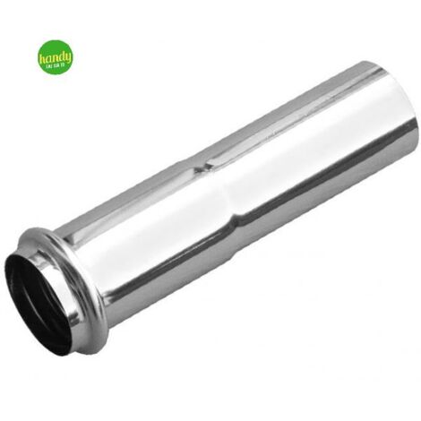 Canotto telescopico Ambra ottone cromato Ø 26 x 130 mm