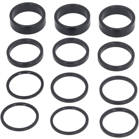 CANSUCC 28,6 mm Gabelscheibe aus Aluminiumlegierung für Mountainbikes und Rennräder, Steuersatz-Spacer