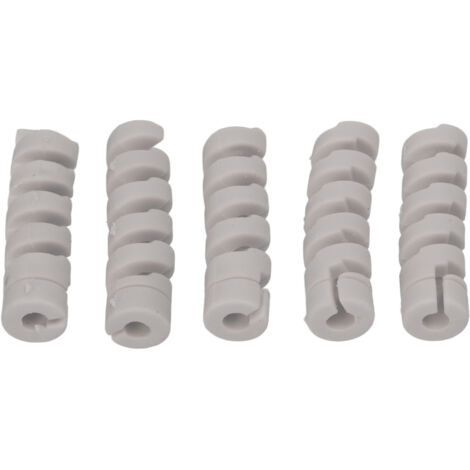 CANSUCC Lot de 5 Manchons Protecteurs Cadre Vélo, Housses Anti-Abrasion pour Câbles Freins et Dérailleurs, Couleur Gris