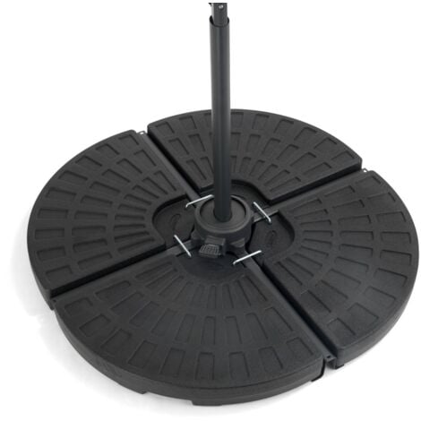 Christow 4-Piece Cantilever Parasol Fan Base 66kg