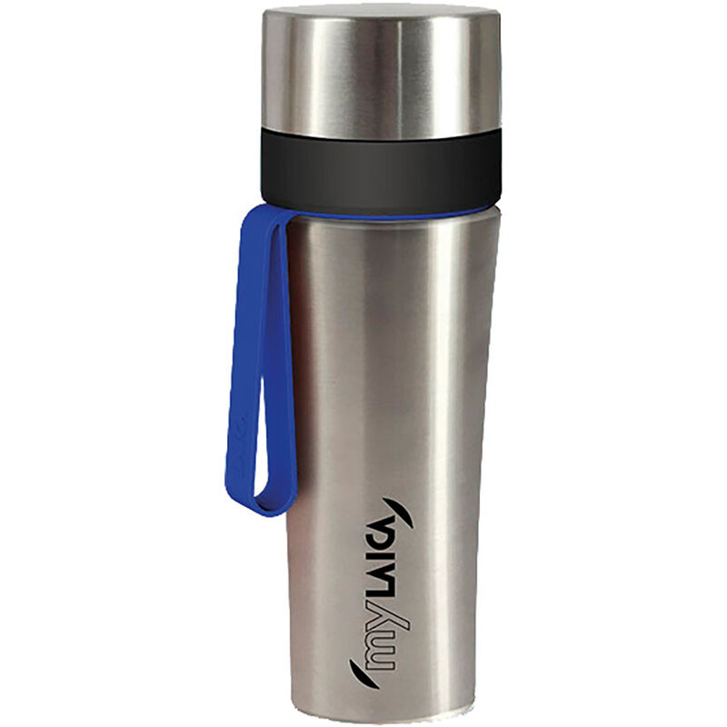 

*ult.unidades*botella filtrante de agua my 0.55lt acero inox azul br60c - Laica