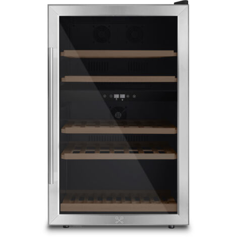 Cantinetta da vino 53 bottiglie dual zone 5-18 e 5-22°C