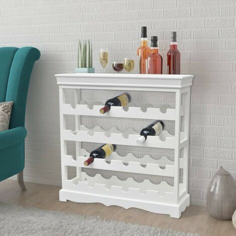 vidaXL Mobile Portavini in MDF Cantinetta Portabottiglie Bar Colori Diversi