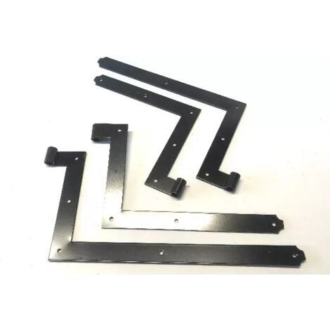 CANTONALE MANFREDI PER PERSIANA VERNICIATO NERO  CM.25