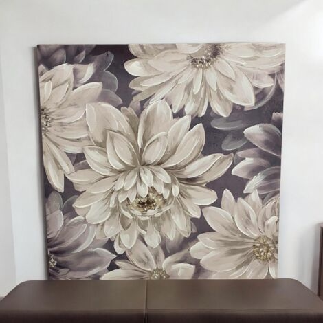 Canvas Graphic Wall Art - L2 x W80 x H80 cm