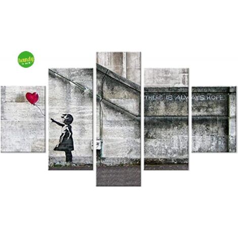 Canvas vogue Lupia banksy cm83 x 145