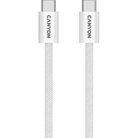 CANYON OnWire-Kabel 60MG CC 60W Magnet geflochten 1m Weiß