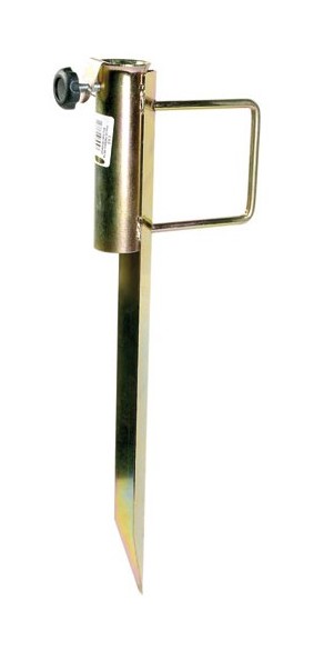 Cao - Pied parasol métal - pour mât d: 23 à 38 mm