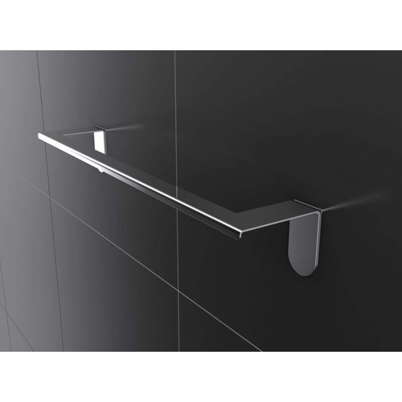 

Barra de toalla de acero pulido Capannoli Easy YE130-YE140-YE155 | tornillos de fijación - L.55 - Acero brillante