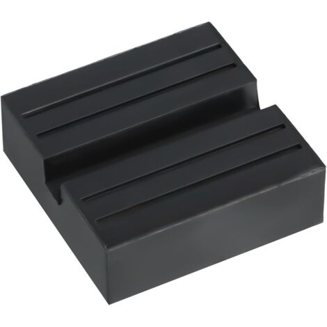 Caoutchouc Cric Voiture, Bloc en Caoutchouc, Universel Tampon Cric de Voiture, Auto Jack Pad Bloc de Support en Caoutchouc pour Cric