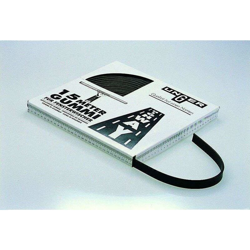 Caoutchouc de raclette unger a couper rouleau de 15m - UNGER - Les raclettes