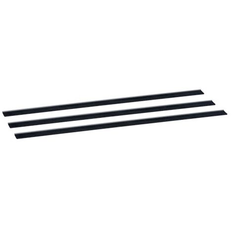 Caoutchouc de rechange pour raclette vitre 45 cm - Lot de 3 - Maxiburo