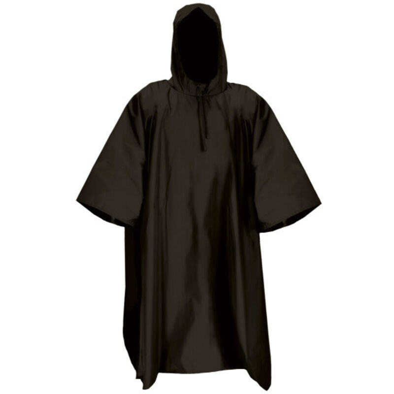Capa de lluvia con capucha FERROL Negro