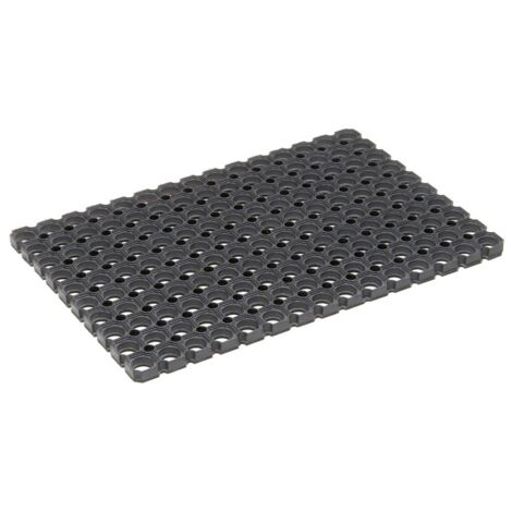 Capacho 40x60cm Gomma Nero