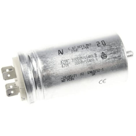 Capacità 20uf per essiccatore di lino Beko - 2807962400