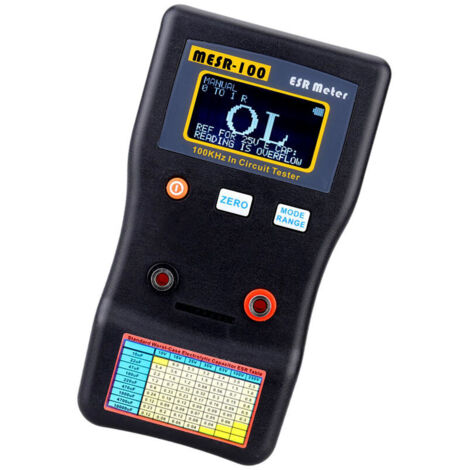 Capacitance meterMESR-100 Professional measurement of internal capacitance resistance