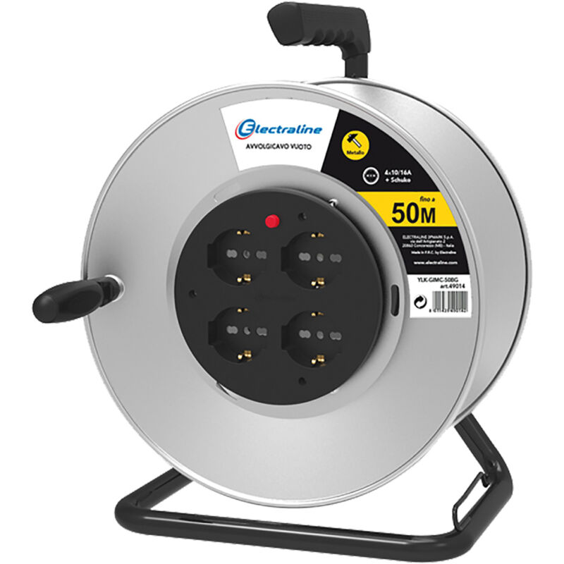 Capacité de l'enrouleur de câble&Nbsp Emballage 50 Mt