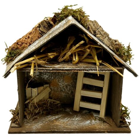Capanna Vuota per Presepe 15x10x15 cm 80501