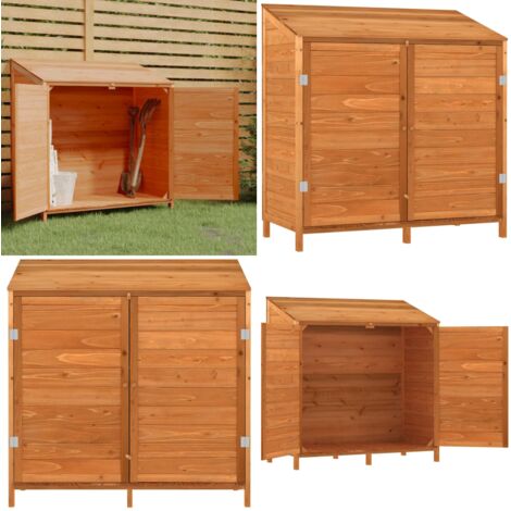Capanno da Giardino Marrone 102x52x112 cm Legno Massello Abete - Capanno in legno - Capanno in abete
