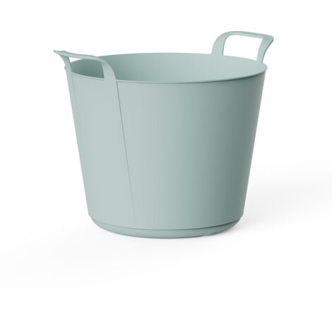 Capazo de Plástico Multiusos Plastiken 88102 Menta 42 L