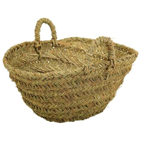 Capazo esparto 43x39x16