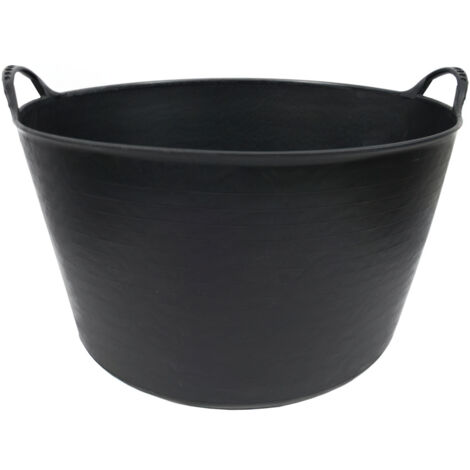 CAPAZO PLASTICO NEGRO - 52 L