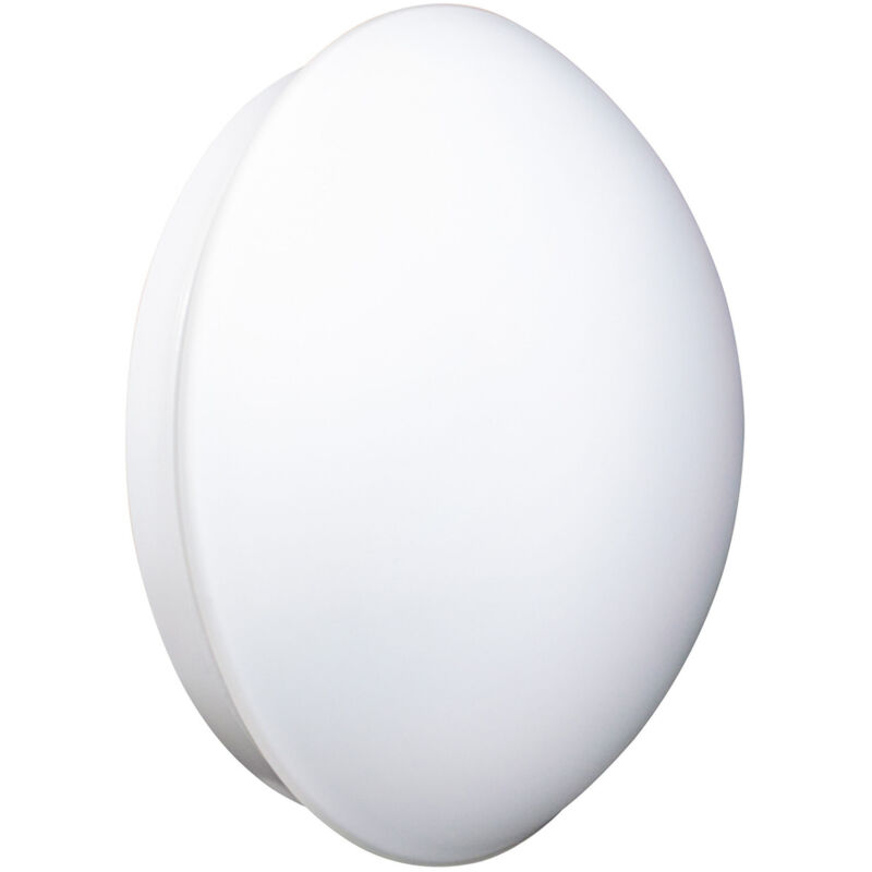 Capella Hublot rond blanc sans lampe avec détecteur de mouvement 60W max E27 IP44