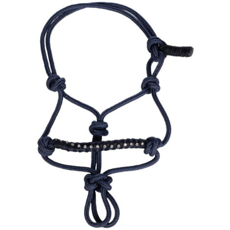 Capezza annodata giocattolo per cavalli Hobby Horsing: Taglia unica, blu scuro
