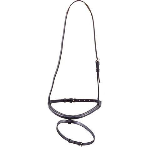 Capezzina inglese Tattini in cuoio: Full, Marrone 04