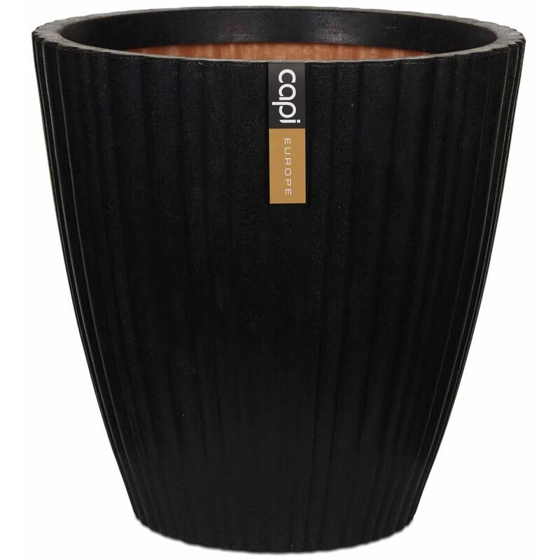 

Capi Jarrón cónico Urban Tube 55x52 cm negro PKBLT802 - Negro