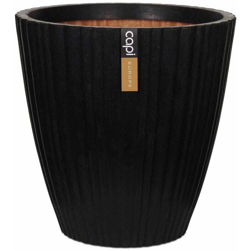 

Jarrón cónico Urban Tube negro 40x40 cm KBLT801 - Negro - Capi