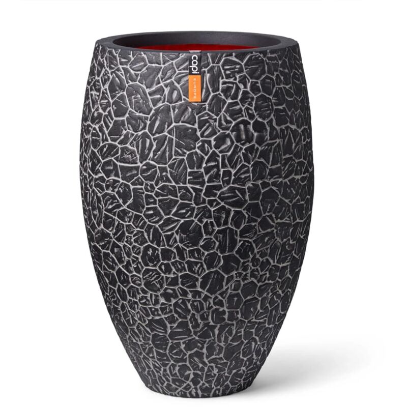 

Jarrón Clay elegante Deluxe gris 50x72 cm - Antracita - Capi