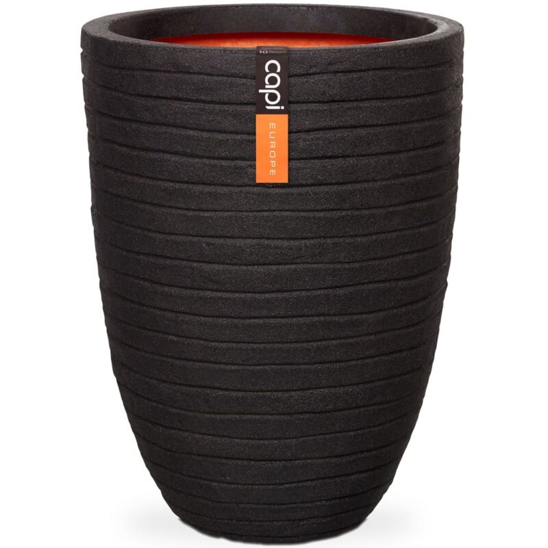 

Jarrón Nature Row elegante bajo 36x47 cm negro KBLRO782 - Negro - Capi