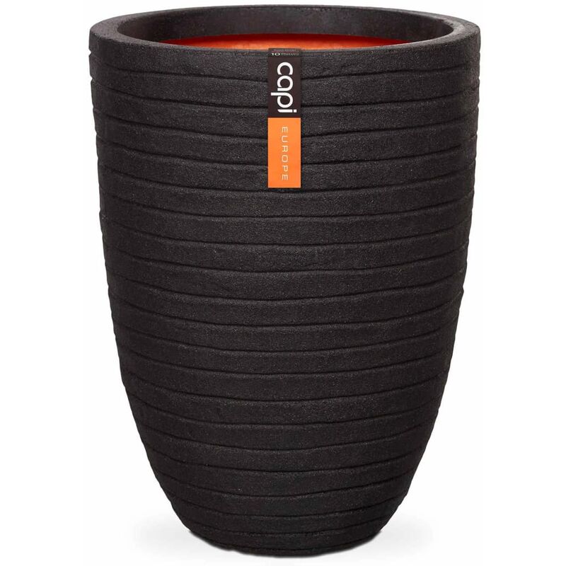 

Capi Jarrón Nature Row elegante bajo 46x58 cm negro PKBLRO783 - Negro