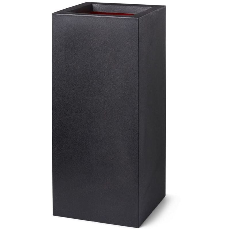 

Capi Maceta rectangular Urban Smooth negro 36x79 cm - Negro