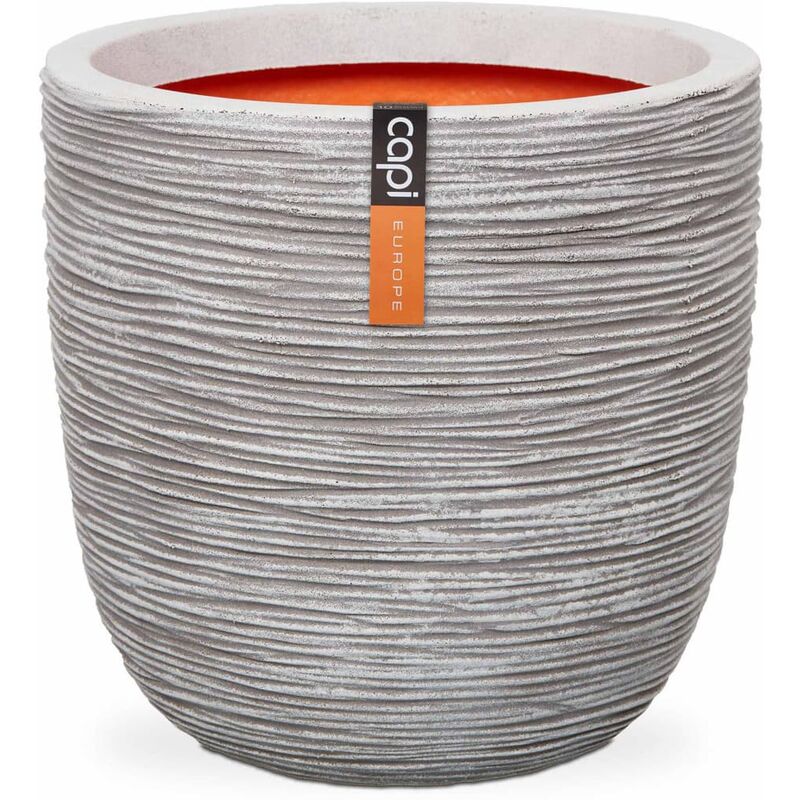 

Macetero Nature Rib 43x41 cm color marfil PKOFI933 - Blanco - Capi