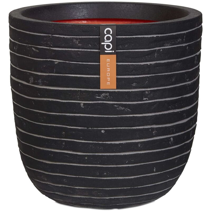 

Macetero Nature Row 43x41 cm gris antracita KRWZ933 - Negro - Capi