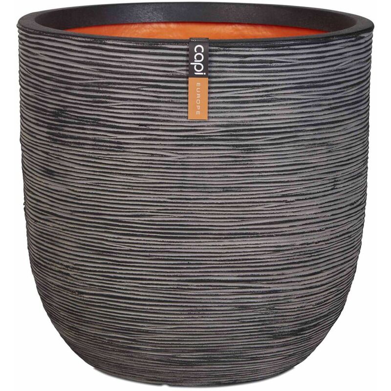 

Macetero Nature Rib 54x52 cm gris antracita KOFZ935 - Antracita - Capi