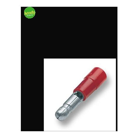 RF-M6/1 - CAPICORDA ROSSO AD OCCHIELLO vite 6mm