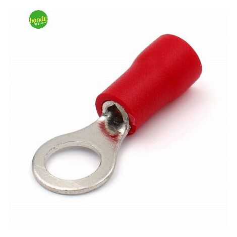 Capicorda Electraline occhiello 4,3mm 10pz rosso